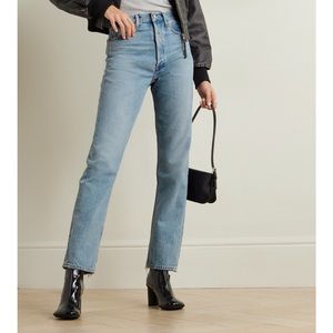 AGOLDE 90’s pinch waist light denim size 26